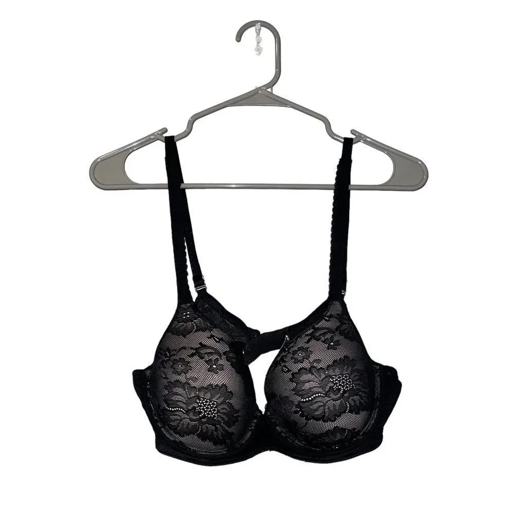 Victoria Secret Black Lace 36C Bra